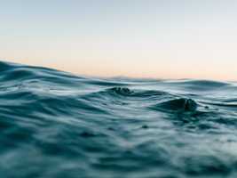 Image showing small waves of water outside