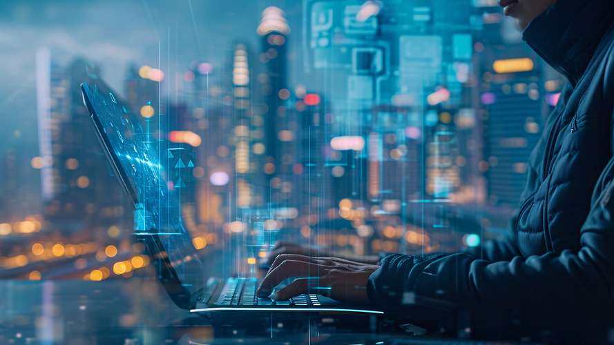 futurism perspective digital nomads lifestyle header from (freepik)