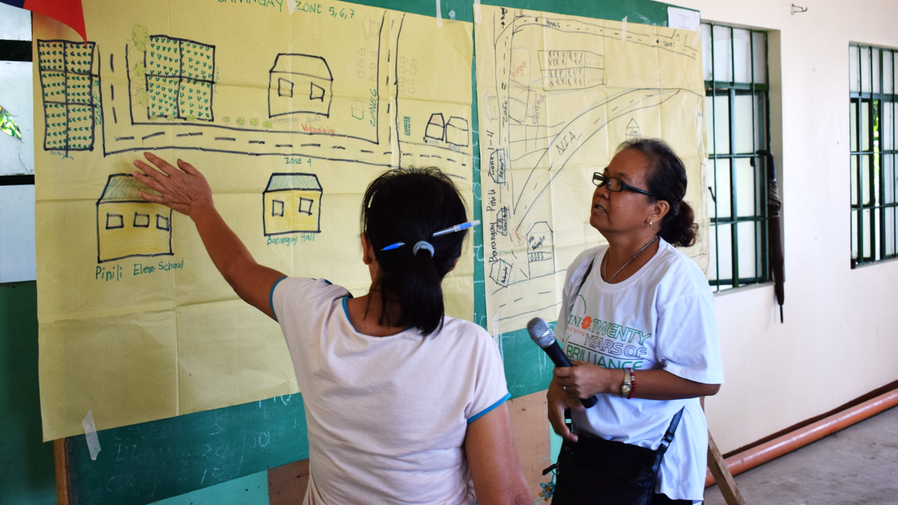 women-working-on-project