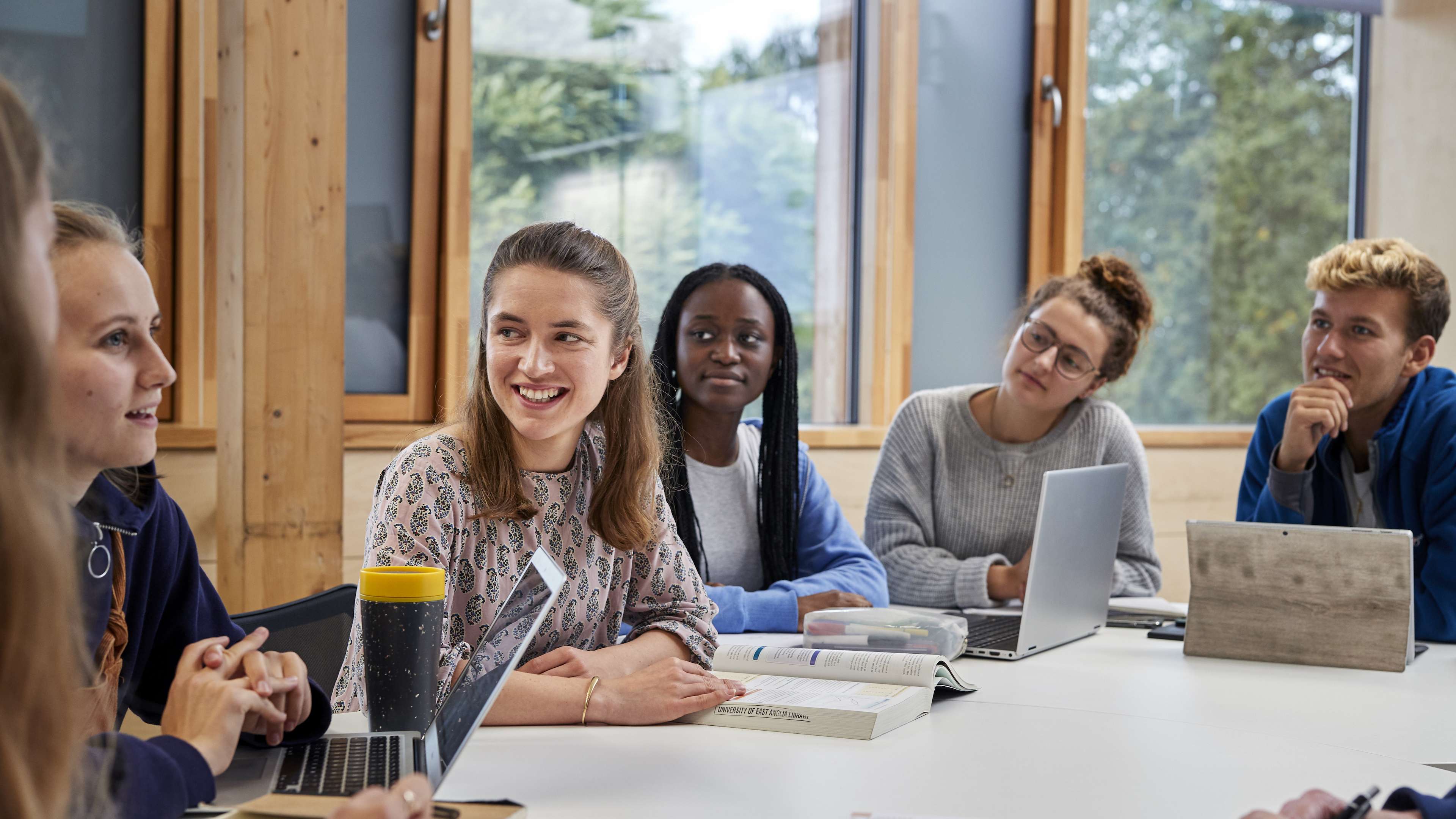 Students in a seminar