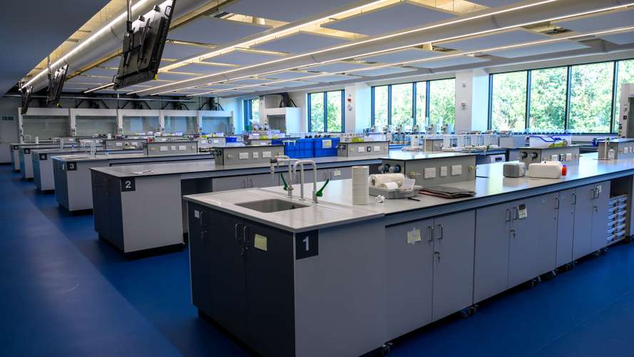 Laboratory in the Faculty of Science