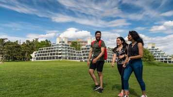UEA campus shots