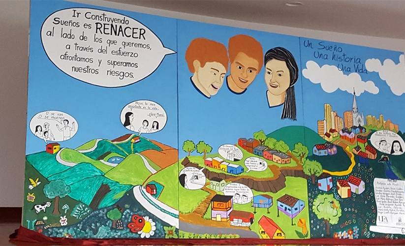 mural on board