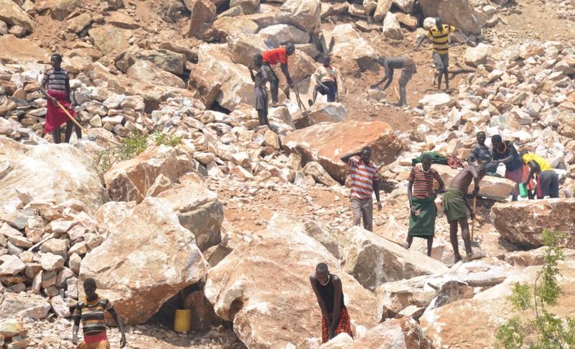 Tepeth Limestone Quarrying